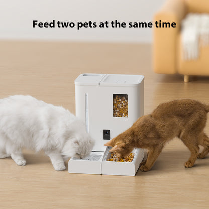 F03 Smart 2-in-1 Pet Water Fountain & Food Feede