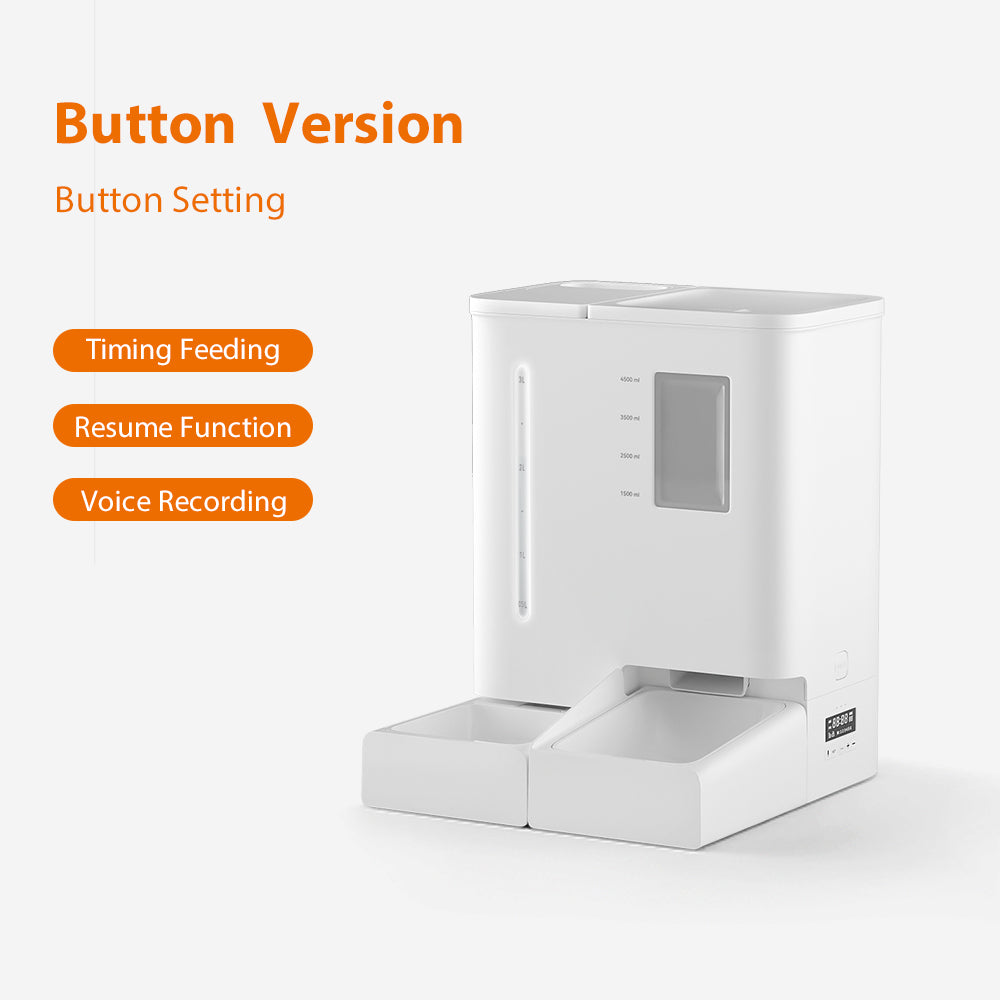 F03 Smart 2-in-1 Pet Water Fountain & Food Feede