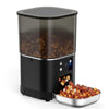 4L Smart Automatic Pet Feeder with App Control, Custom Meal Scheduling, Anti-Jam Dispensing, Dual Power and Stainless Steel Bowl for Cats and Small Dogs